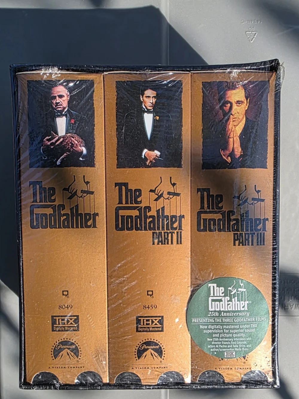 The Godfather Trilogy Box Set - Gold Edition